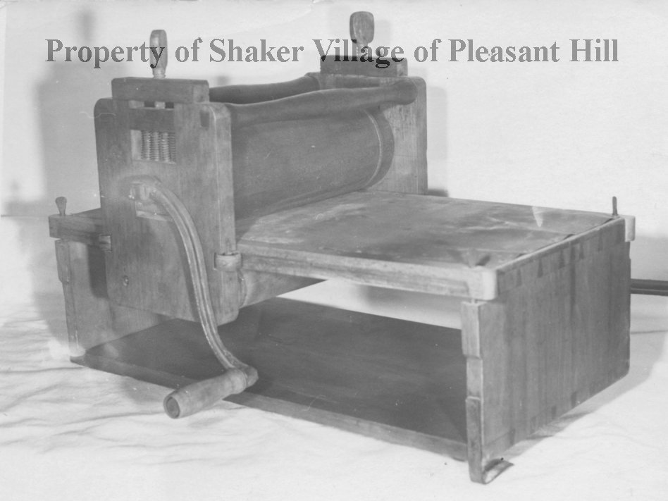 printing press, handpress, archive, Shaker handpress, Shaker printing press